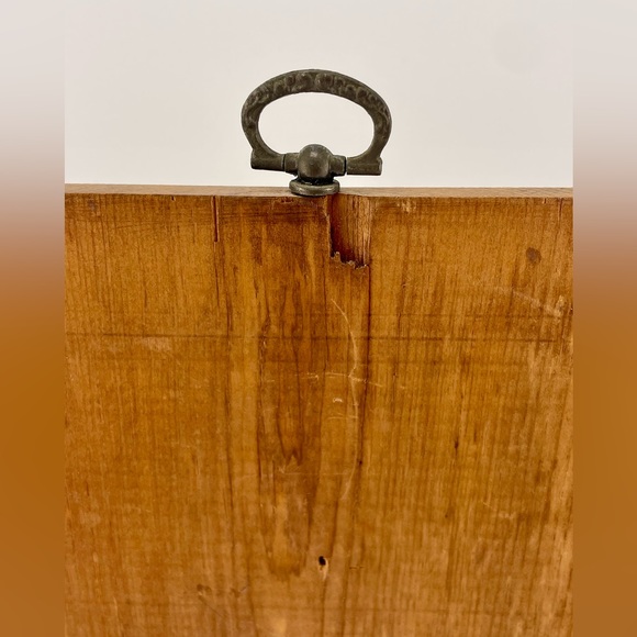 Vintage, Wood Lacquered Wall Plaques, by Hummel, Set of Two - Picture 7 of 7